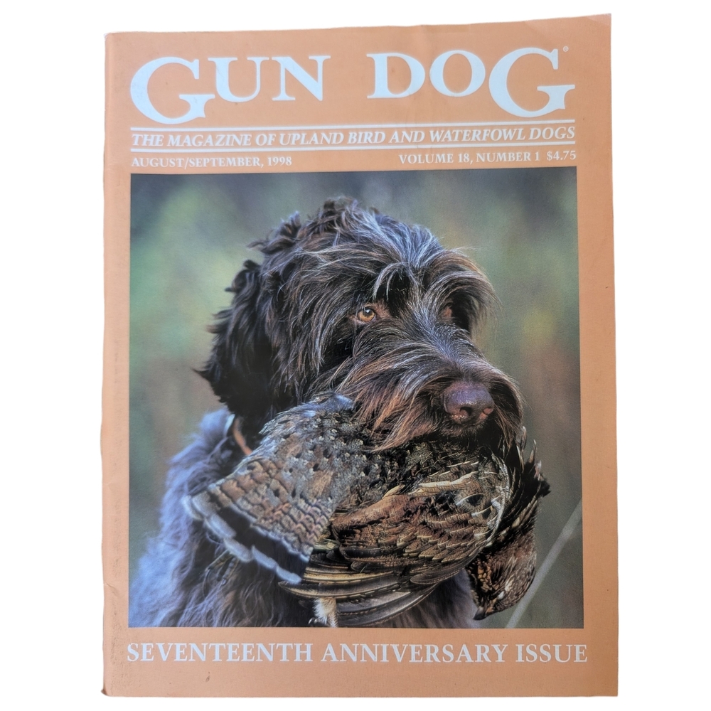 Bundle of 4 Vintage Gun Dog Magazines - 1998